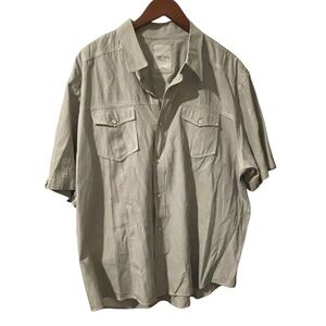 Jordan Craig Short Sleeves Snap Button Shirt size 3XL